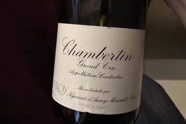 勒桦酒庄香贝丹特级园红葡萄酒(domaine leroy chambertin grand cru