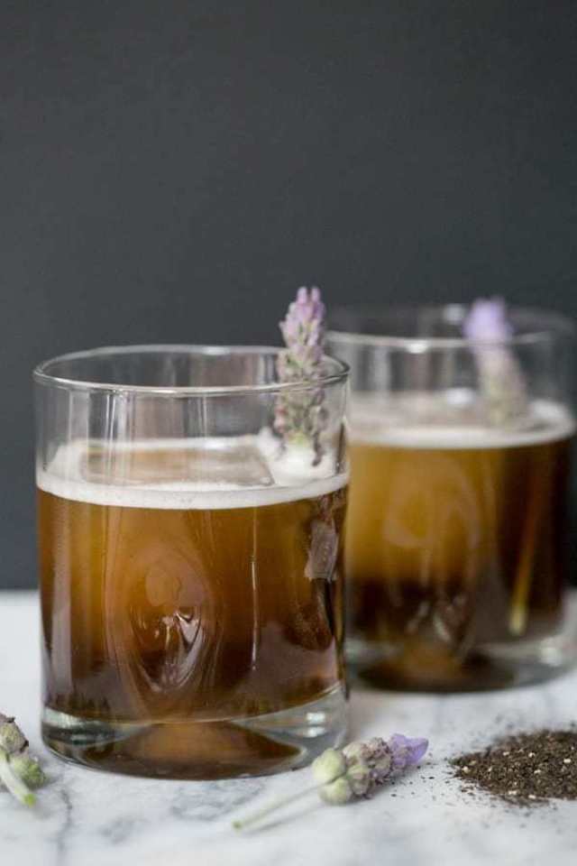 ① 伯爵红茶鸡尾酒 earl grey tea cocktail
