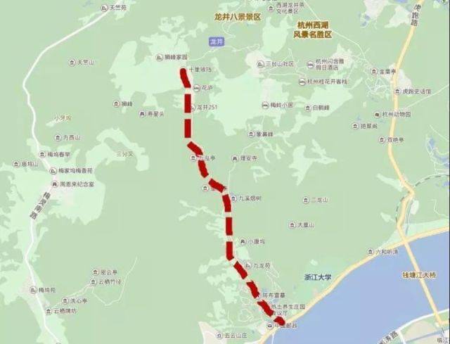 之江路——九溪十八涧
