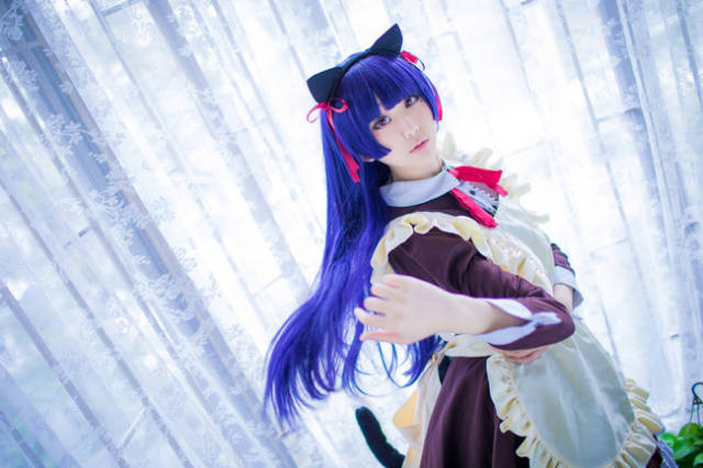 猫耳萌女仆!俺妹 五更琉璃 高还原神级cos!