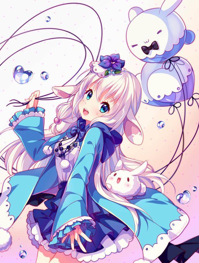 高清二次元动漫小萝莉手机壁纸