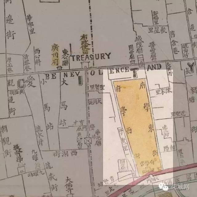 其名字中的"府学,就是指始建于宋代的广州府学
