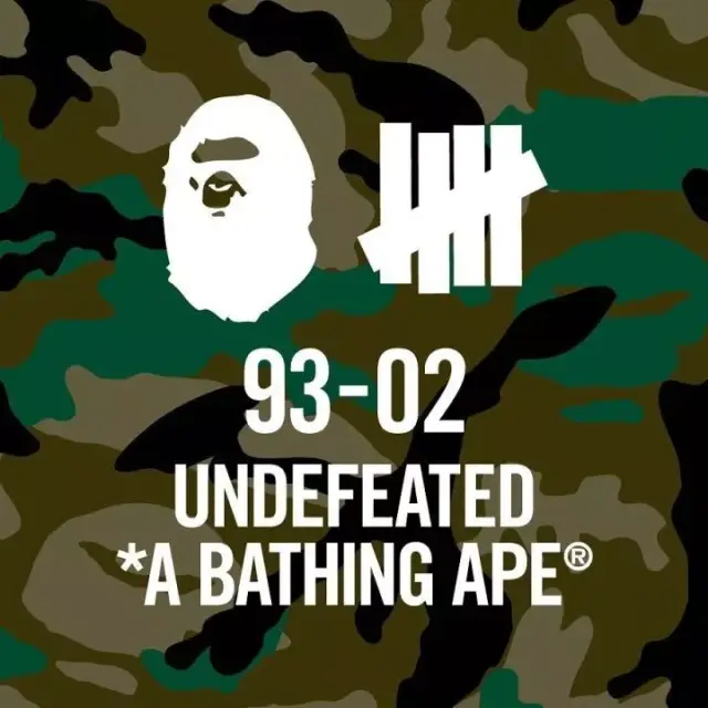 bape在instagram预告和 undefeated全新秋冬系列合作,这次一下子释出