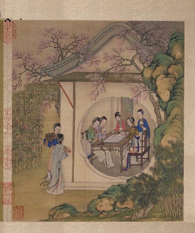 清后宫嫔妃生活都是甄嬛传?清代宫廷画家让你了解真实的嫔妃生活