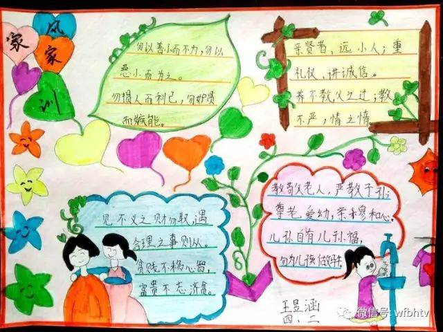 小学生如何做手抄报 | 这些手抄报图文并茂有看头