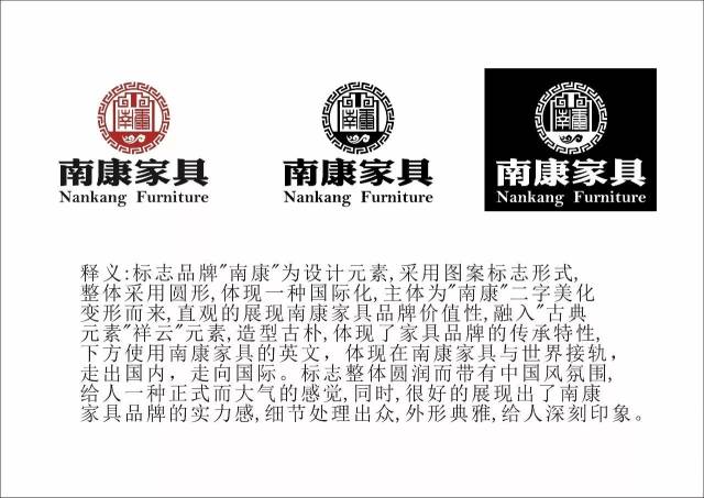 "南康家具"产业集群区域品牌集体商标logo入围作品公布,看看是不是