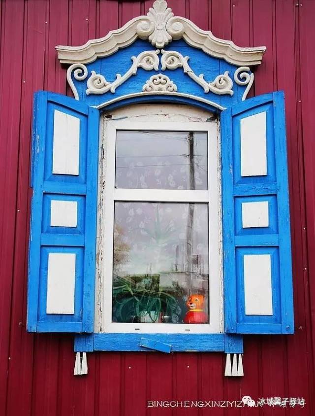 迷人的俄罗斯雕花窗子,挥之不去的美丽记忆