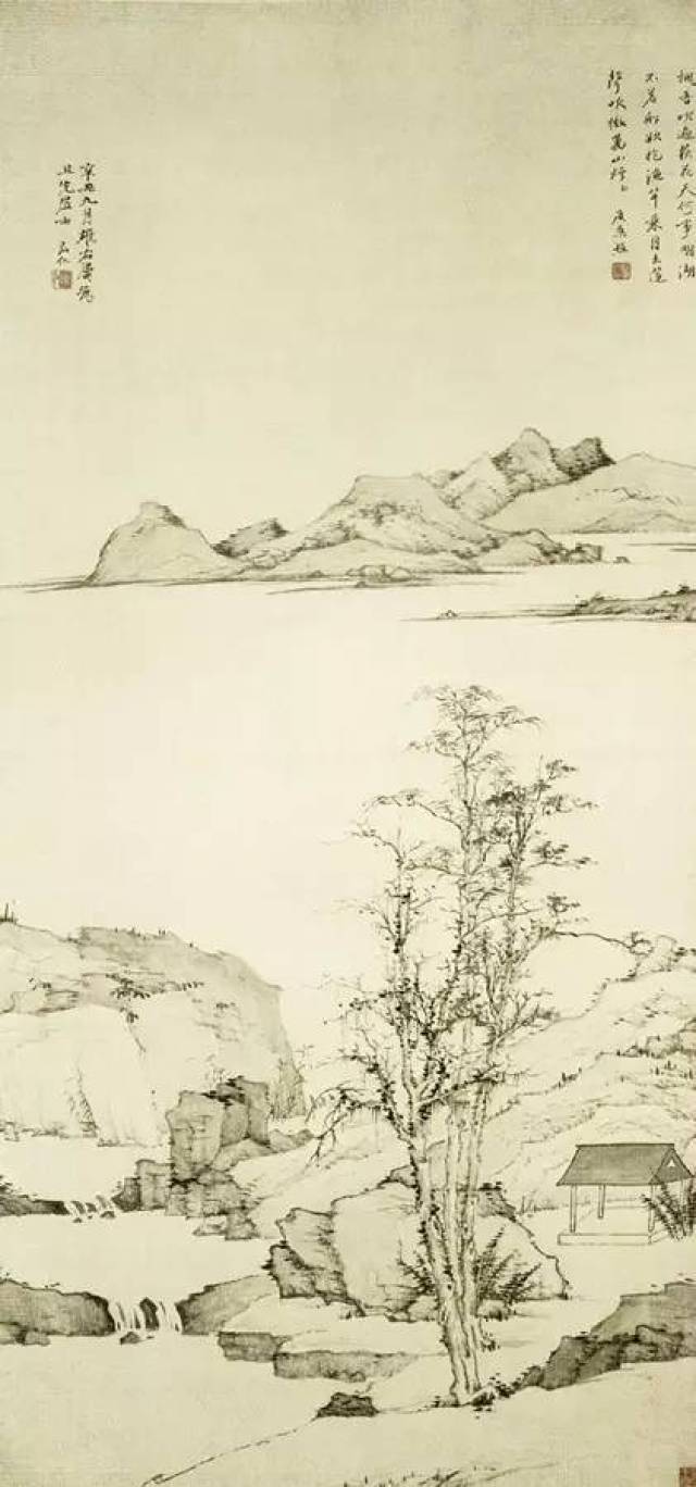 四僧画家之一 弘仁代表作品欣赏