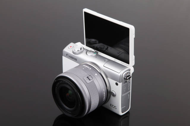高颜值妹子收割机 佳能eos m100开箱图