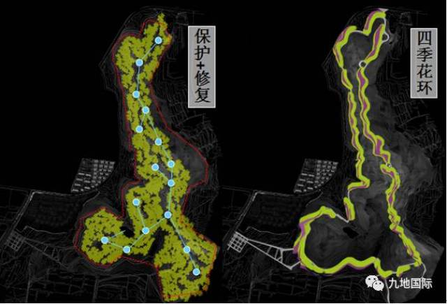 【九地作品分享】济南唐冶新区围子山郊野公园景观规划