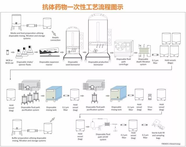 【生物制药】抗体药物与一次性生产工艺