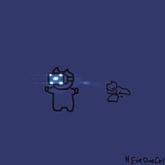 eveonecat# 一组喵星人动图让你乐翻天