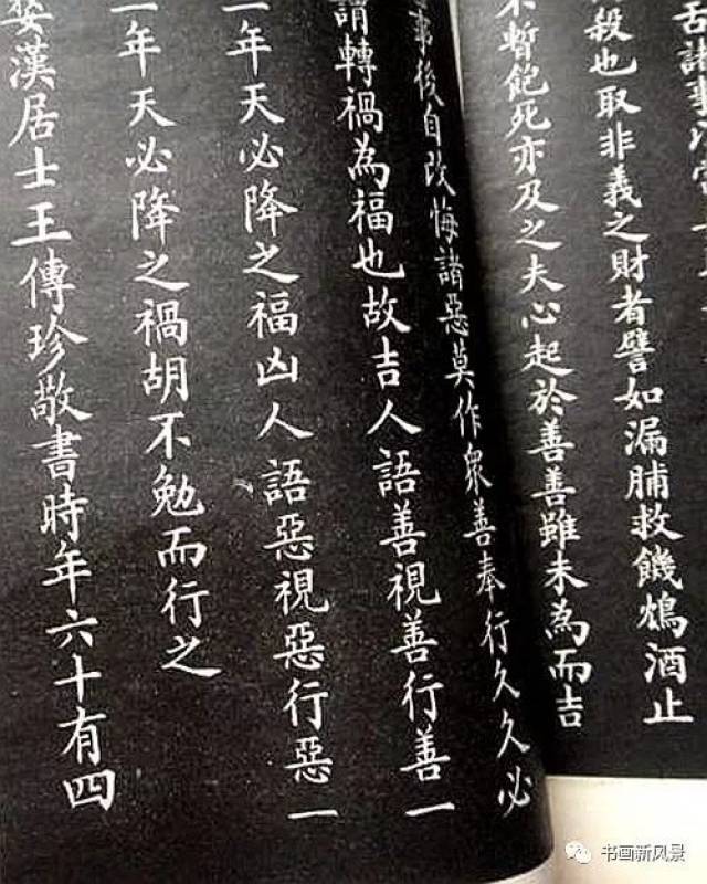 王幼棠 楷书《太上感应篇》局部