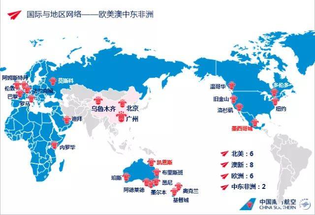 南航是亚洲第一,世界第四的航空公司,航线覆盖广,长期保持国内民航最