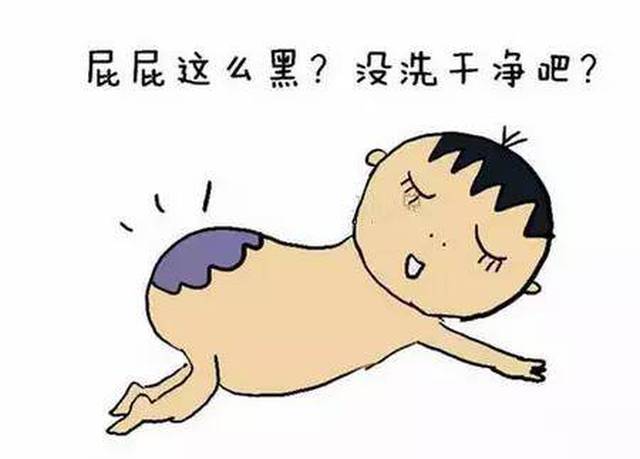 【释疑】谁能告诉我,宝宝屁股上的青痕咋回事?在线等