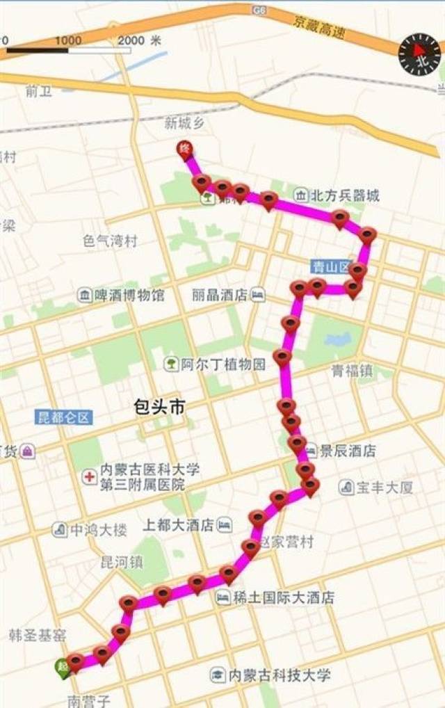 【民生】包头新开通的27,39路公交已正式运营,33路延伸(内附线路和