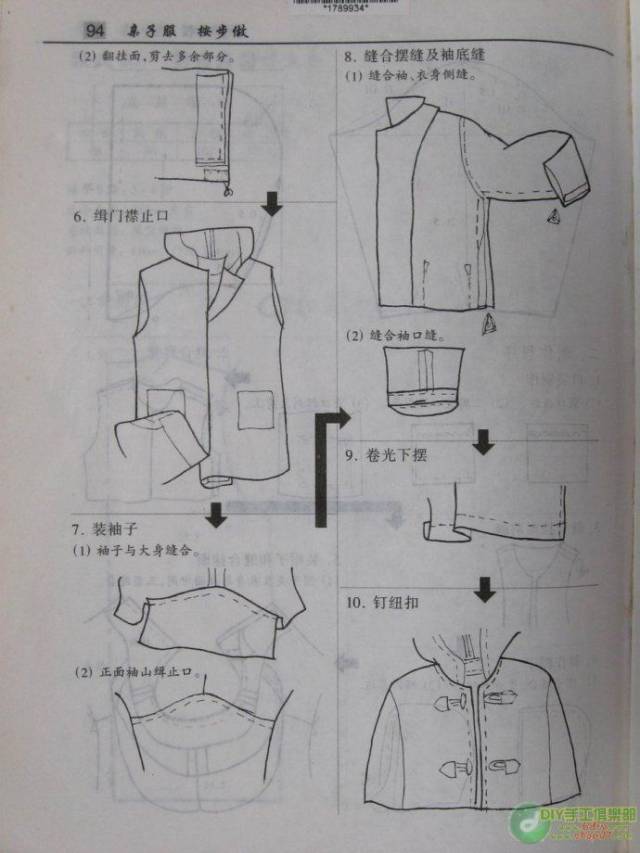 秋冬连帽外套裁剪图图集