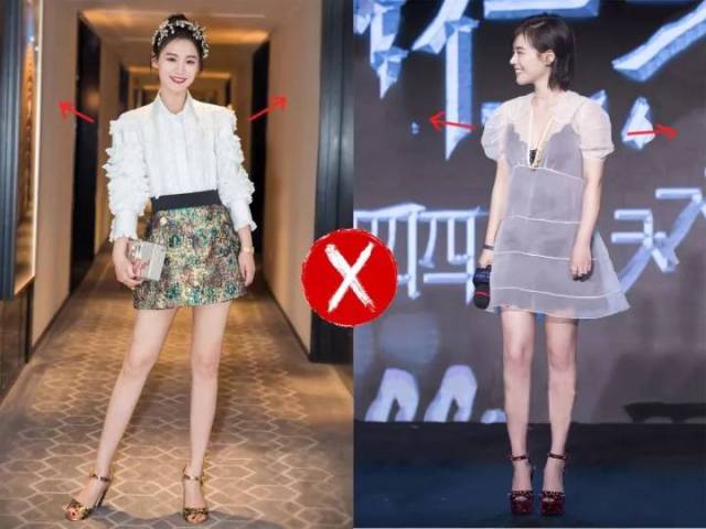 马思纯肩宽肩厚?可是人家会穿呀