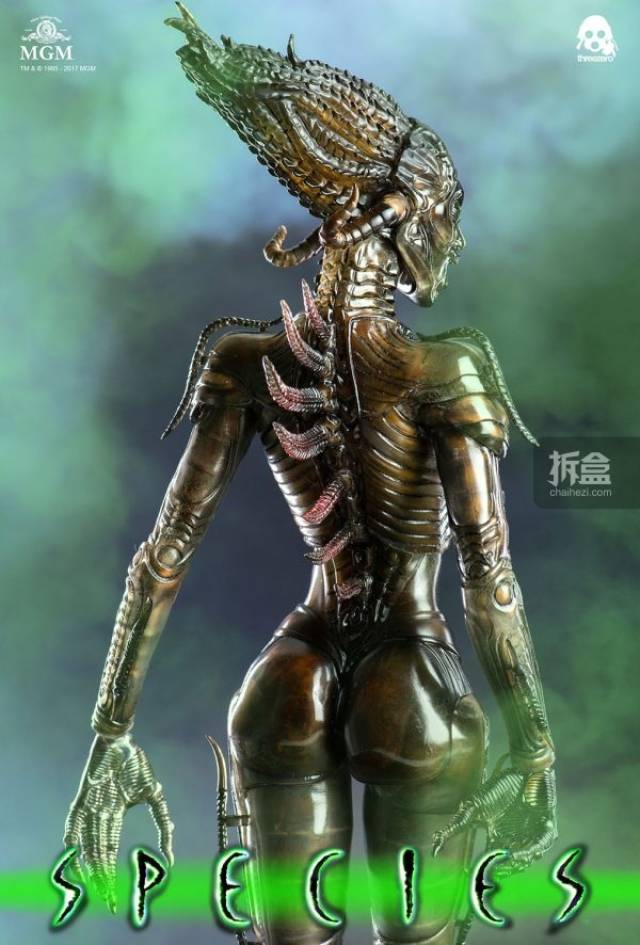 threezero 1995电影《species/异种》species sil 1:6可动人偶