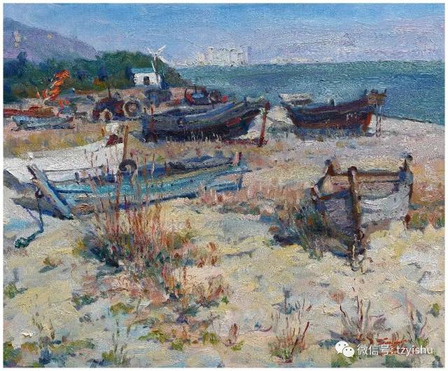 视频 · 追求色彩的风景写生油画家