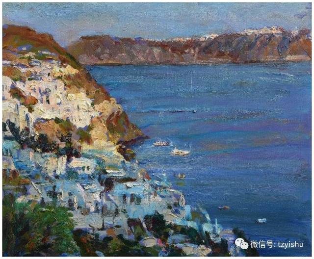 视频 · 追求色彩的风景写生油画家