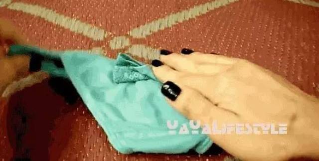 快速叠衣服,简单、快捷还实用