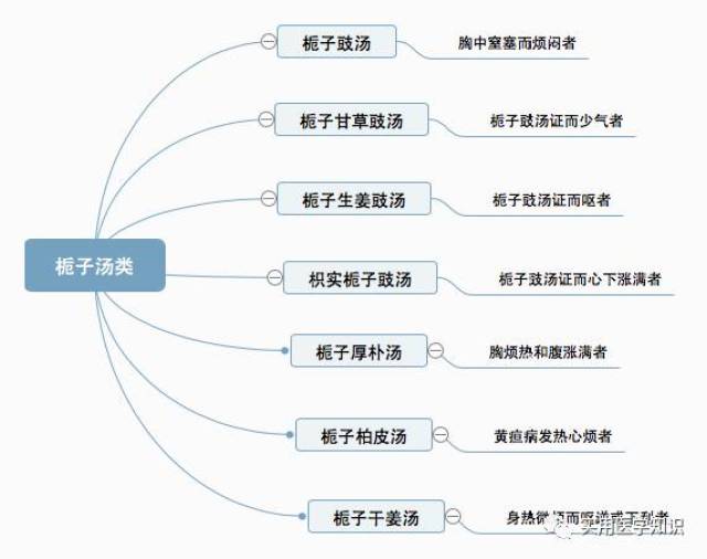 最全伤寒论类方(思维导图版)-iv期