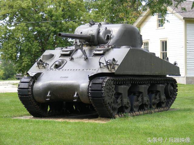二战坦克 之 美国m4"谢尔曼"中型坦克:性能可靠坚固耐用