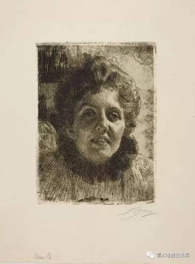 安德斯·佐恩是一个多才多艺的画家,他的水彩画笔法轻快,色彩清朗