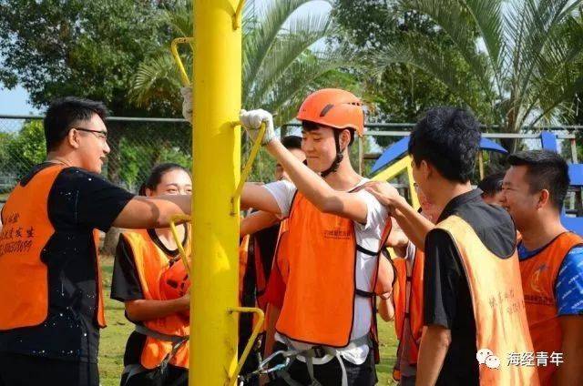 海经关注 |海口经济学院2017学生干部培训班:中佳体验式培训