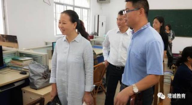 【调研】区教育局蒋万芳局长到沙埔中学调研