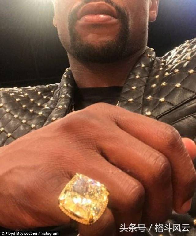 拳王梅威瑟多有钱?看看梅威瑟在nba赛场炫的富,你就知道了!