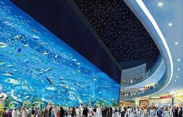 案例三:迪拜dubai mall,世界最大的购物中心