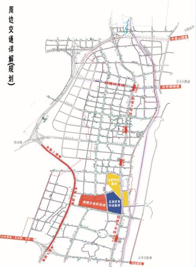 12号线通达全城,项还规划有公交车起点站,规划中的白市驿隧道将于