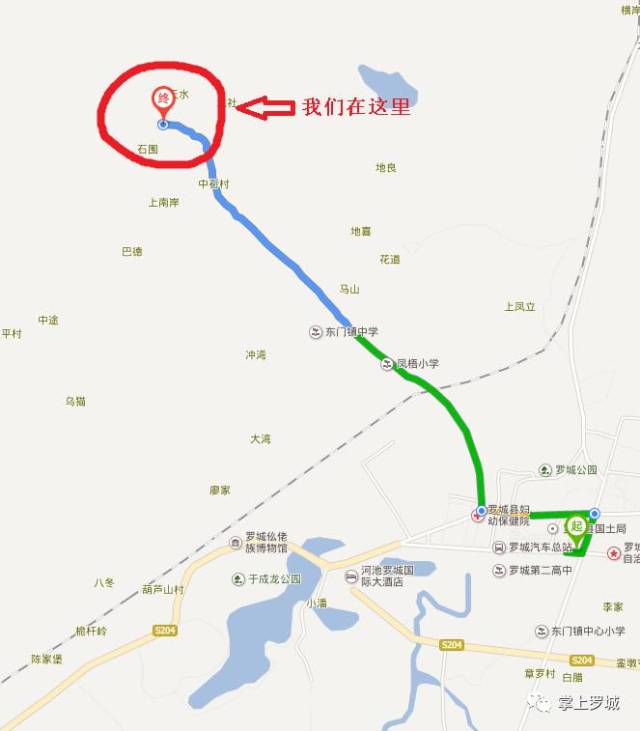 注:县城内在朝阳路乘坐3路公交车可直达景区.