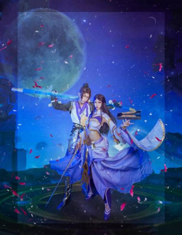王者荣耀cos正片:至尊宝和紫霞