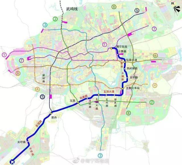 南宁至崇左城际铁路项目已纳入自治区重大项目 该项目沿线经过南宁市图片