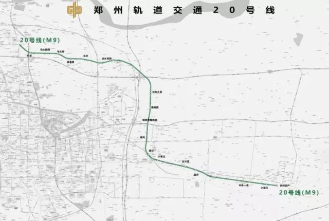 21号线 郑州地铁21号线,起始于马寨站,终点至新密站,全线共设9座车站