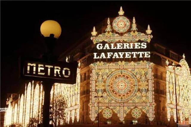 1)galeries lafayette 老佛爷百货公司(奥斯曼旗舰店)