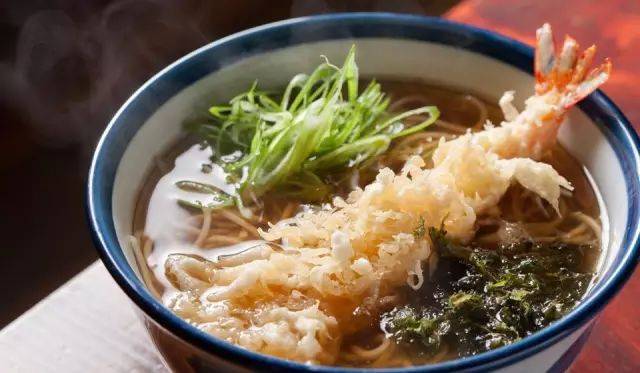 用荞麦粉做成的荞麦面同样是日本的代表性料理.
