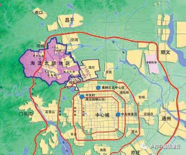 《北京市海淀北部地区拟保留村庄规划发展研究》为例