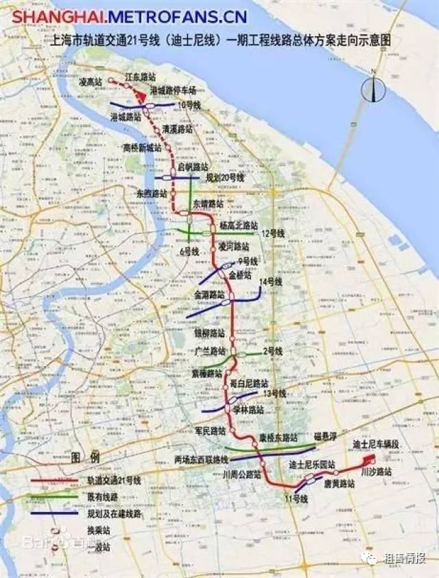 (部分图片来自上海轨道交通俱乐部bbs) 21号线:猜测预计经过 广兰路