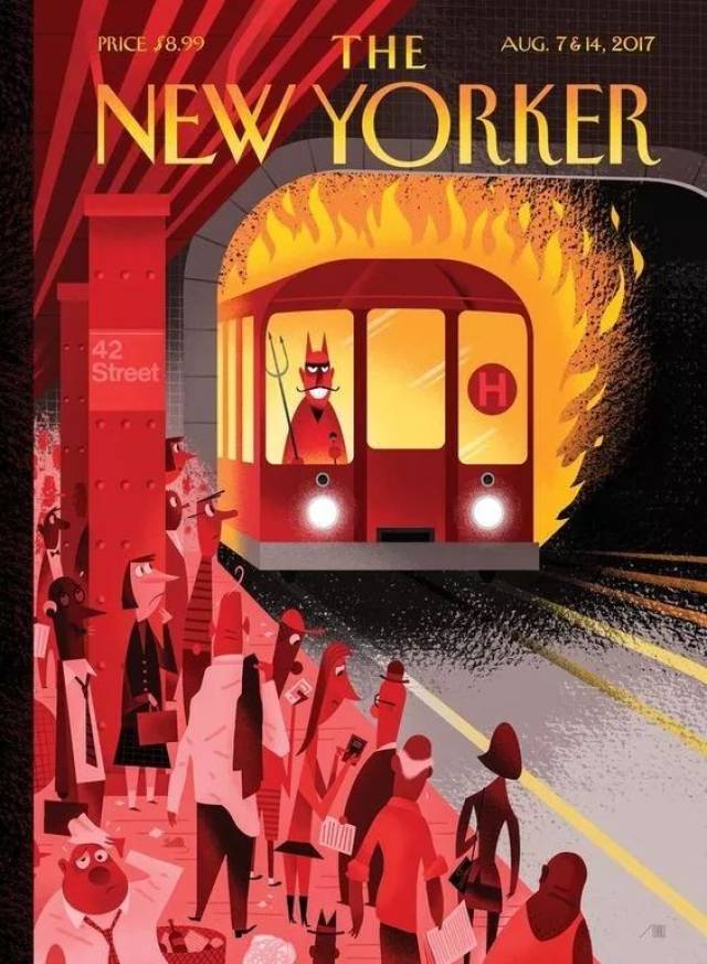 【in分享】the new yorker - 每个封面都是引人深思的