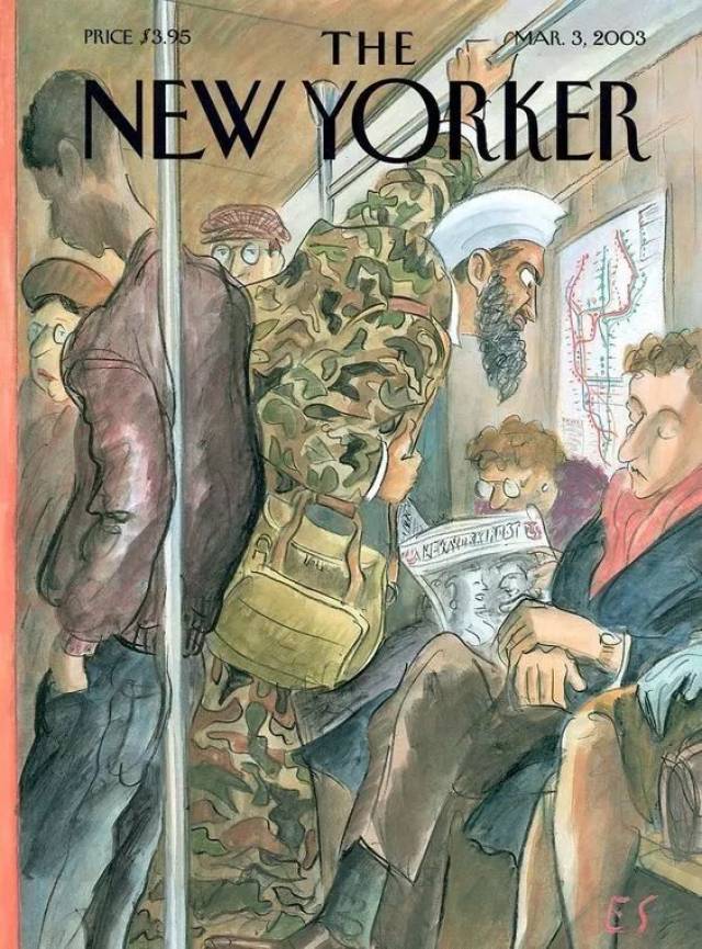 【in分享】the new yorker - 每个封面都是引人深思的