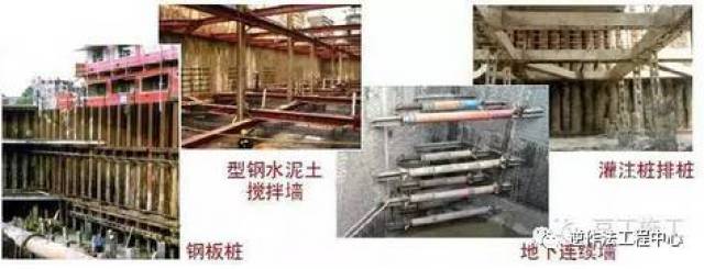支锚体系:拉锚和锚杆