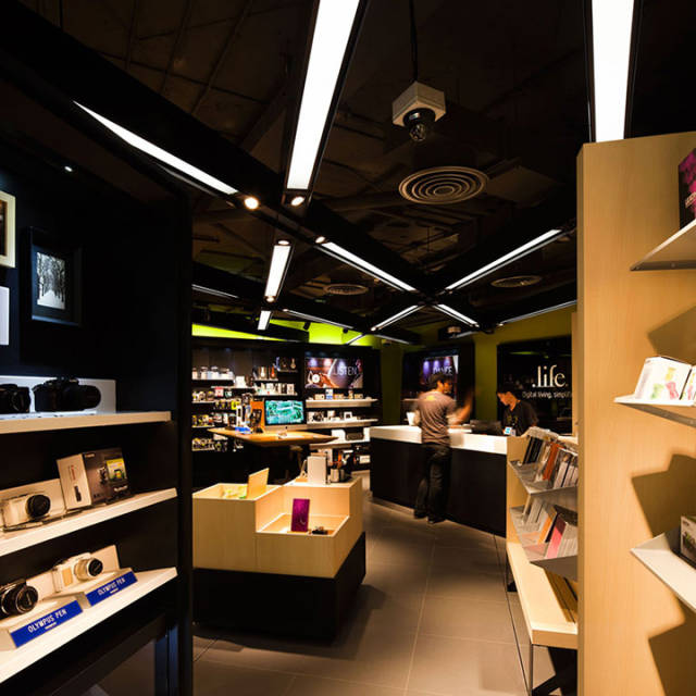 电子产品店面装修效果图-数码店装修设计_手机搜狐网