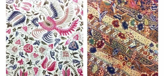 在雅加达纺织博物馆中陈列着不同时期,不同地域的印尼染织作品.