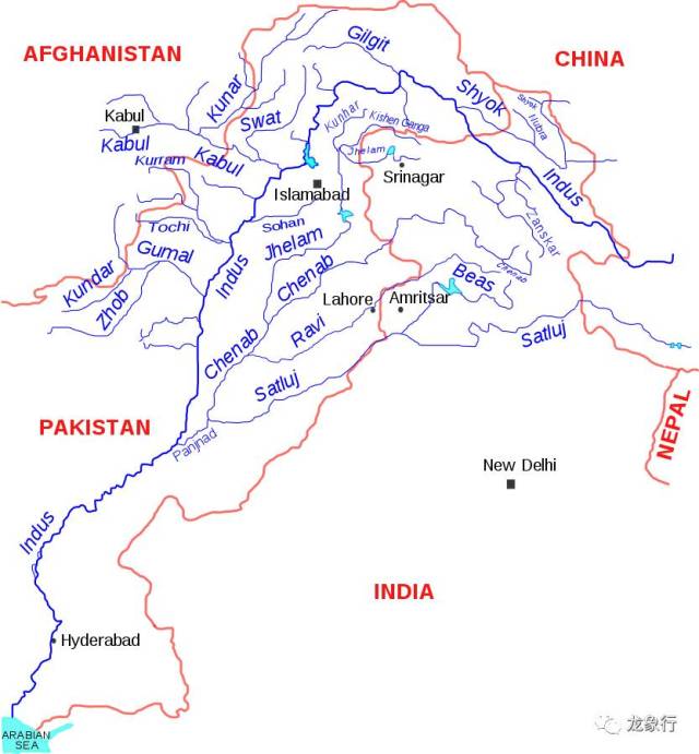 印度河的源头原来在阿里,我们叫他狮泉河