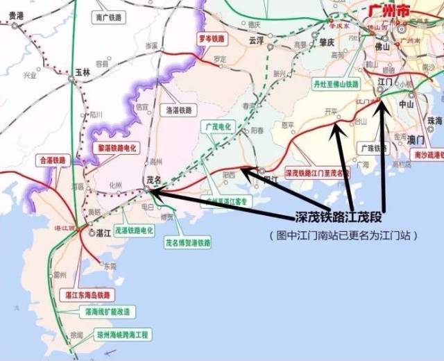 【深茂铁路江茂段明年通车,继其后又一更快高速铁路要