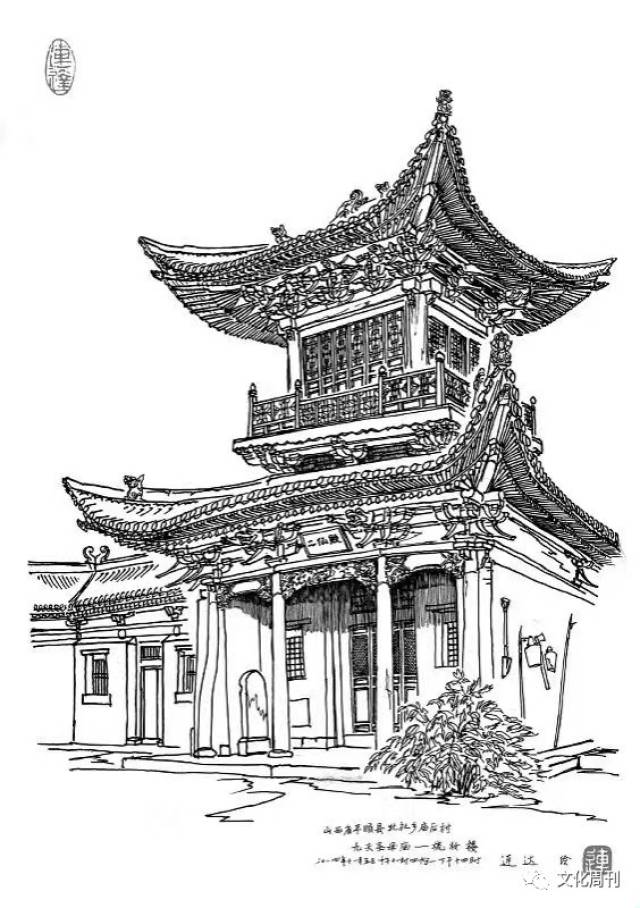 佛光寺东大殿 注:图片由古建画家连达提供,版权归作者本人所有,请勿